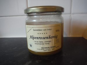 Alpenrose honey for Oberstdorf