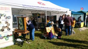 Dunfermline Beekeepers and Fife Beekeepers joint display at 2016 Kinross Agricultural Show