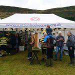 Kinross Agricultural Show 2017 Joint Fife and Dunfermline Beekeepers stand